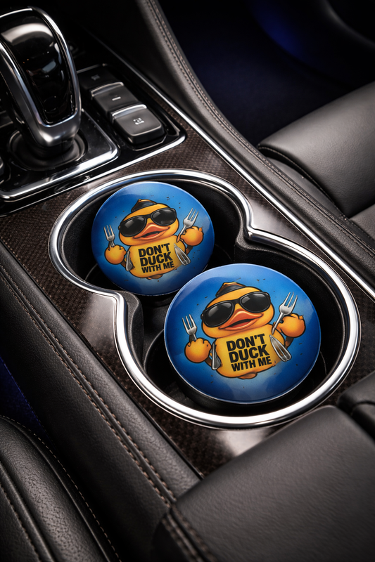 Ceramic Car Coaster- Duck