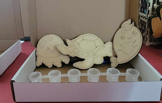 Ocean Animals Paint Set