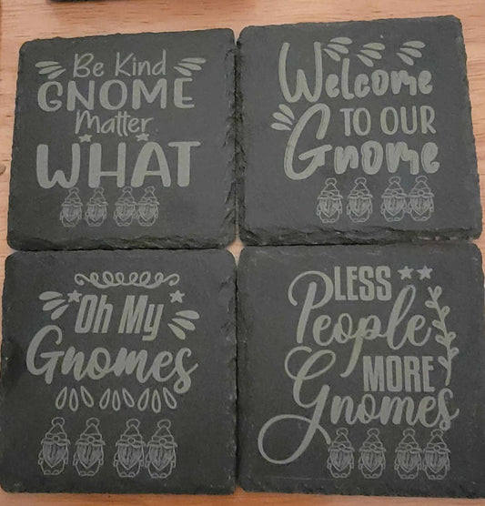 Gnome Sayings Coasters