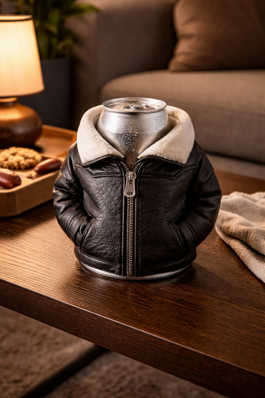 Can Holder Bomber Jacket