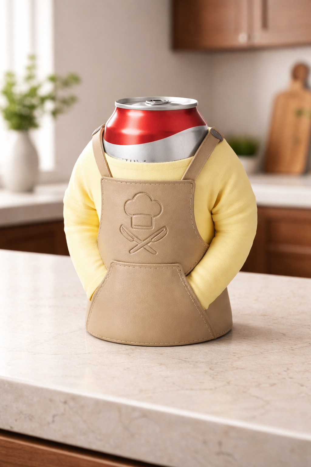 Can Holder Chef's Apron