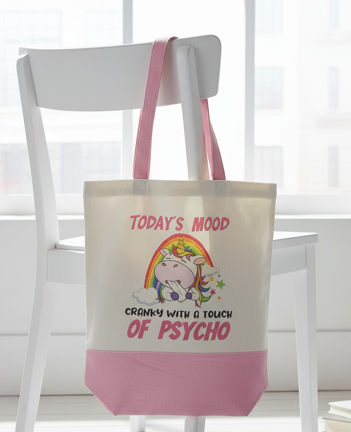 Tote Bag: Cranky Unicorn