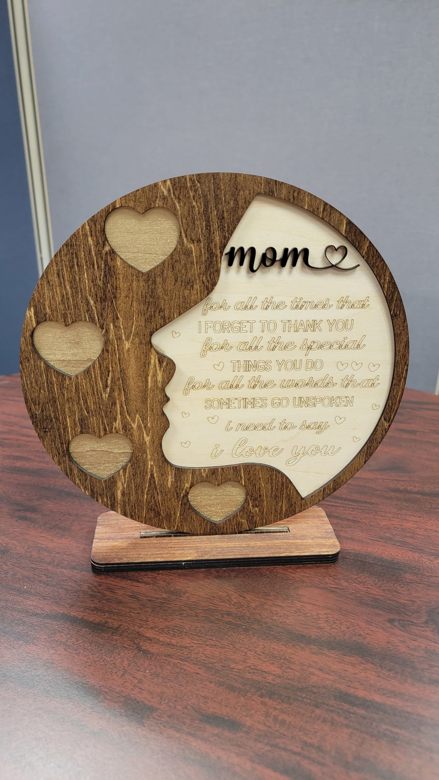 Mom Plaque