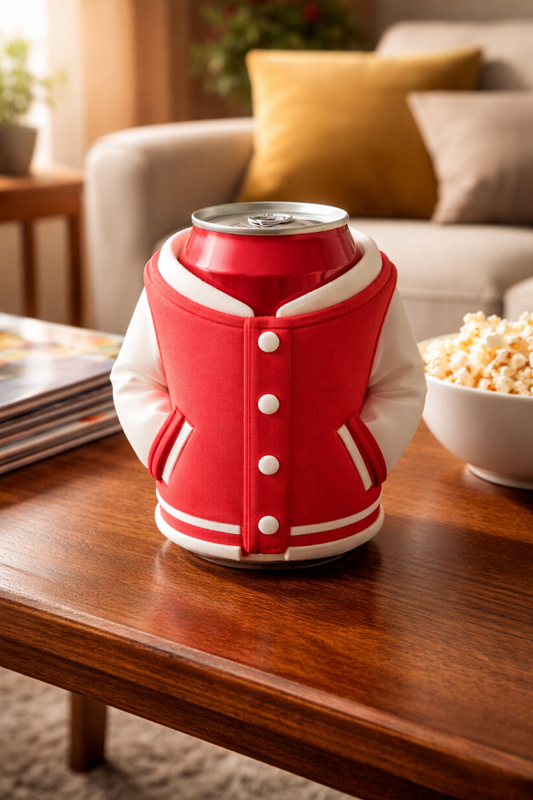 Can Holder Varsity Jacket